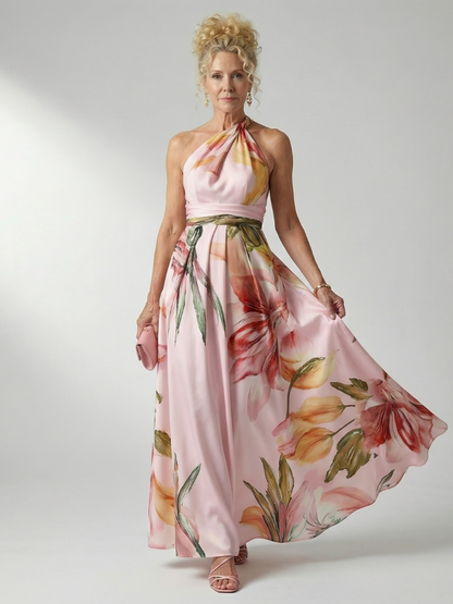 Bárbara | Vestido Maxi Floral Ligero