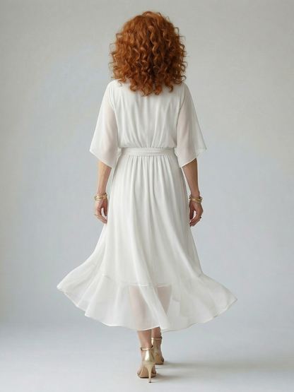 Marina | Vestido Midi con Caída Ligera
