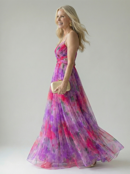 Ainhoa | Vestido Maxi de Envuelto Suave