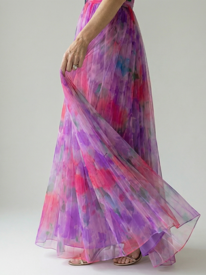 Ainhoa | Vestido Maxi de Envuelto Suave