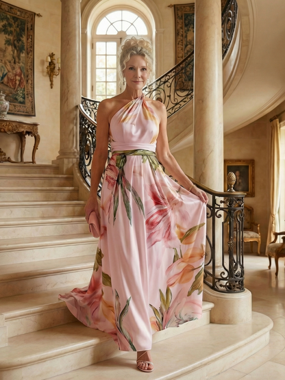 Bárbara | Vestido Maxi Floral Ligero