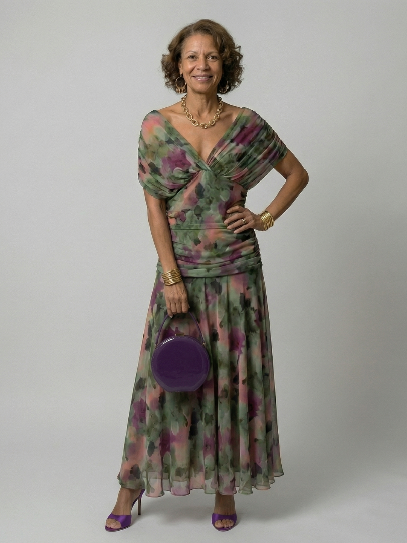 Candela | Vestido Midi Sin Hombros