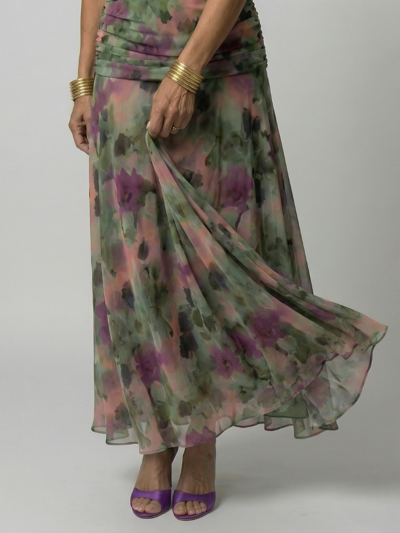 Candela | Vestido Midi Sin Hombros