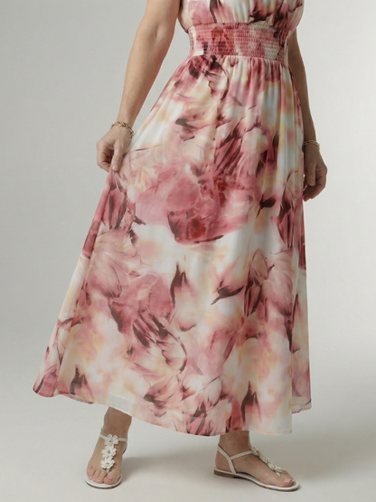 Lara | Vestido Midi con Cuello Halter