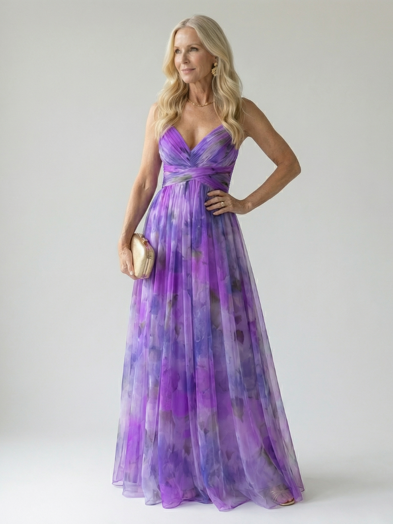 Ainhoa | Vestido Maxi de Envuelto Suave