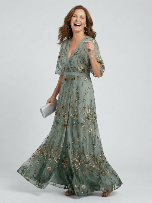 Aitana | Vestido Maxi Fluido con Halter