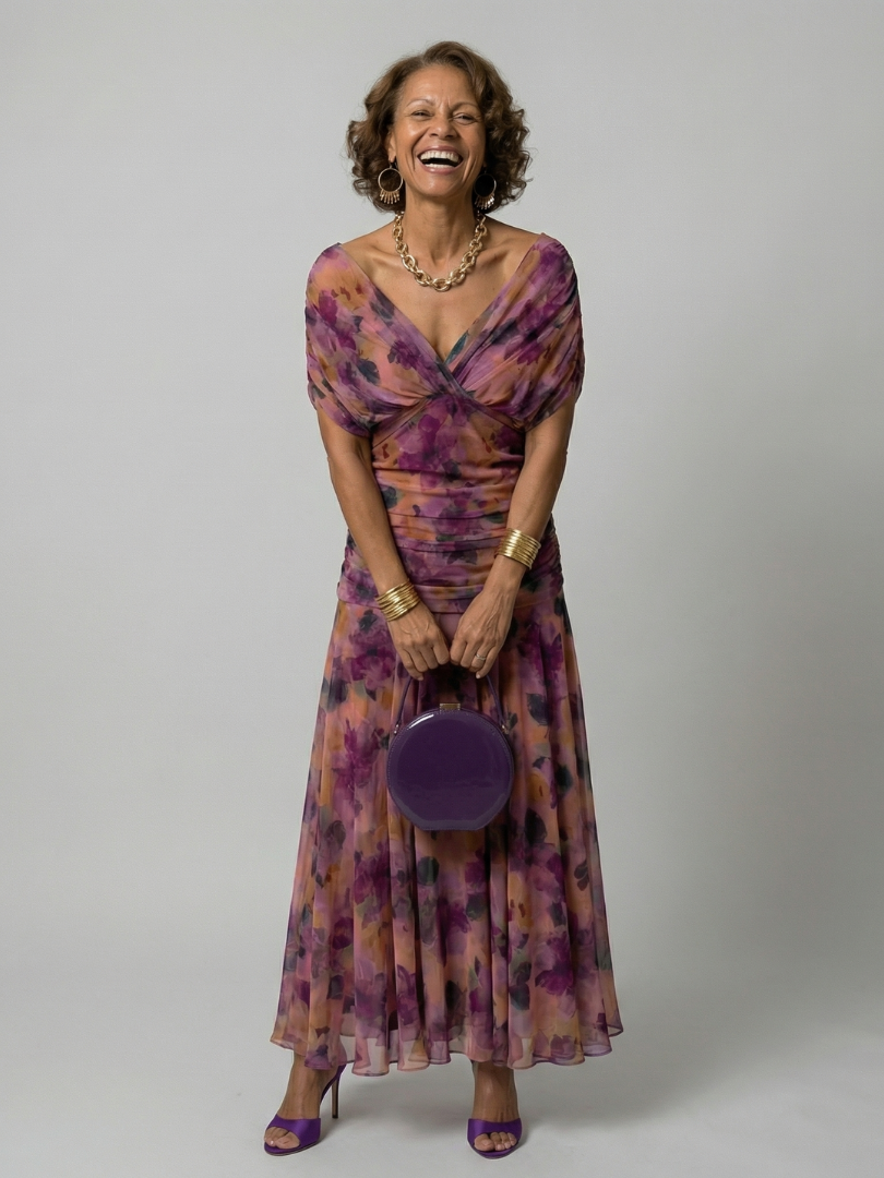 Candela | Vestido Midi Sin Hombros