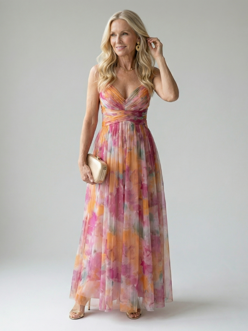 Ainhoa | Vestido Maxi de Envuelto Suave