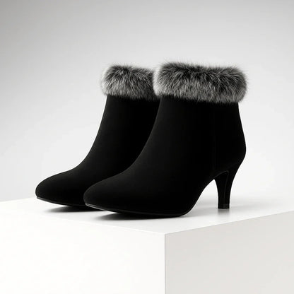 Botas de Piel de Piel Sintética Aurora