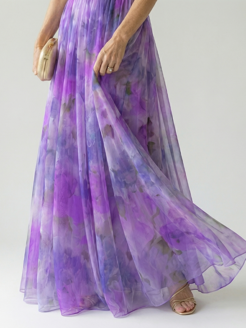 Ainhoa | Vestido Maxi de Envuelto Suave
