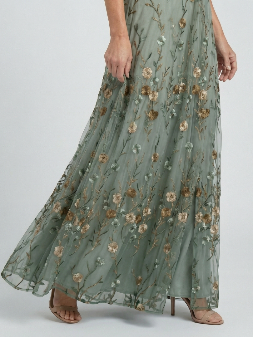 Aitana | Vestido Maxi Fluido con Halter