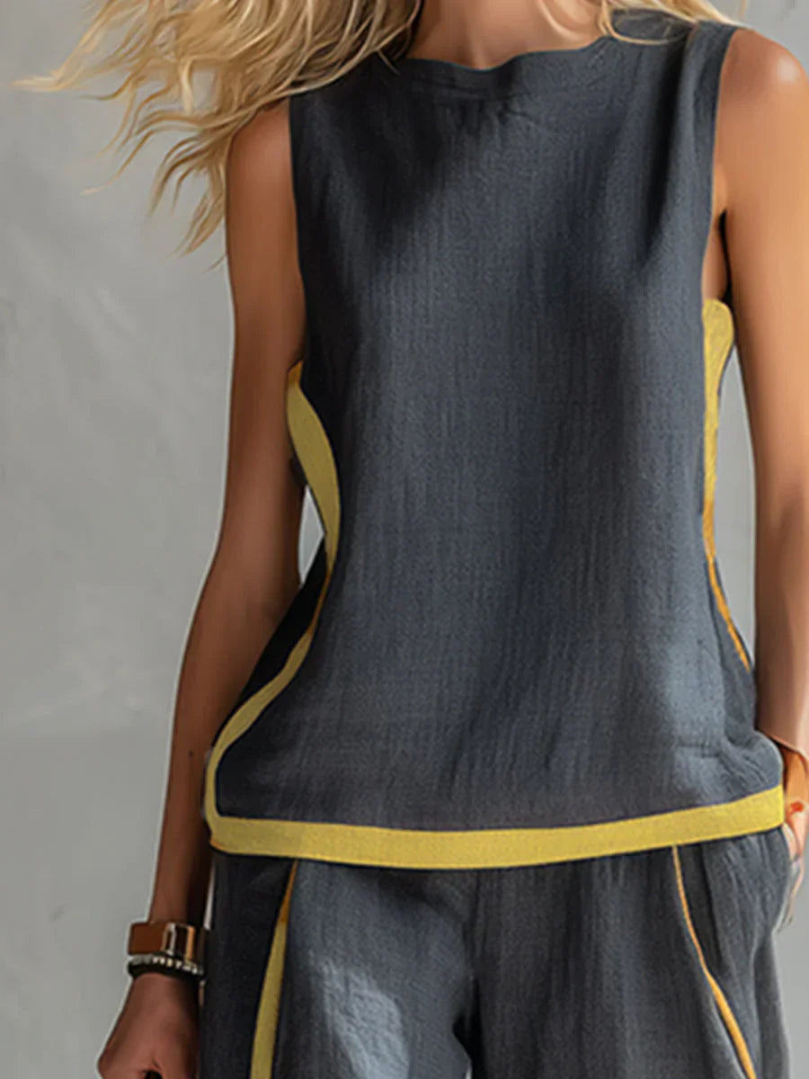 Leila | Conjunto elegante de dos piezas