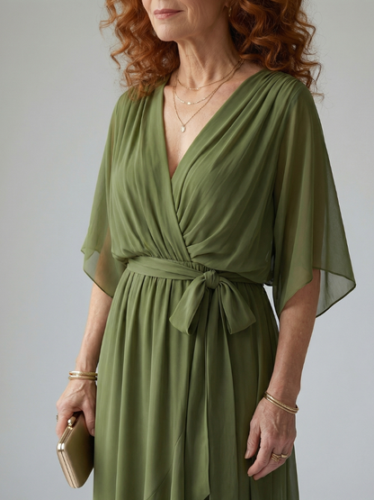 Marina | Vestido Midi con Caída Ligera
