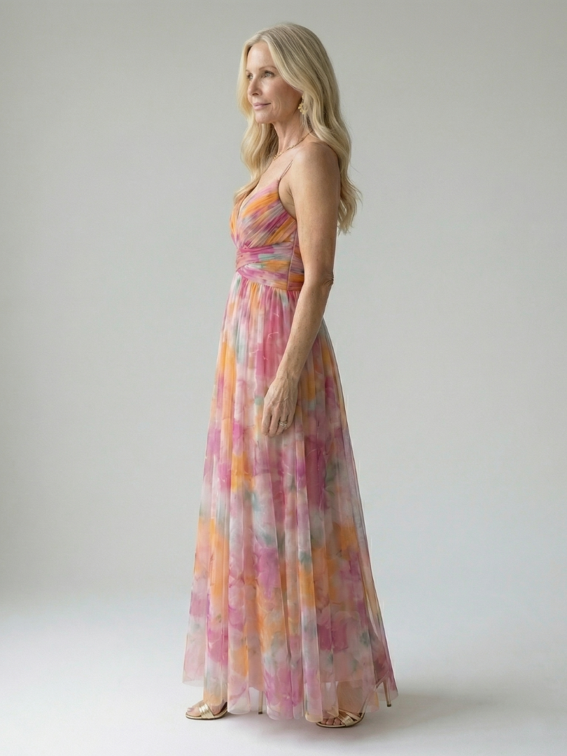 Ainhoa | Vestido Maxi de Envuelto Suave