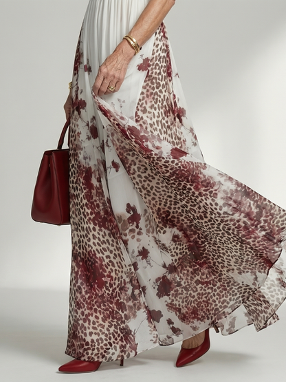Marisa | Vestido Maxi Plisado Blanco