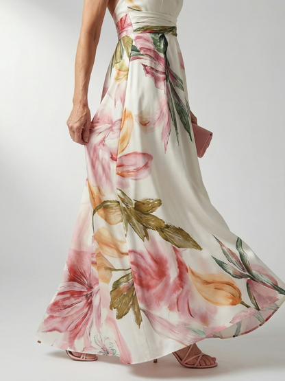 Bárbara | Vestido Maxi Floral Ligero