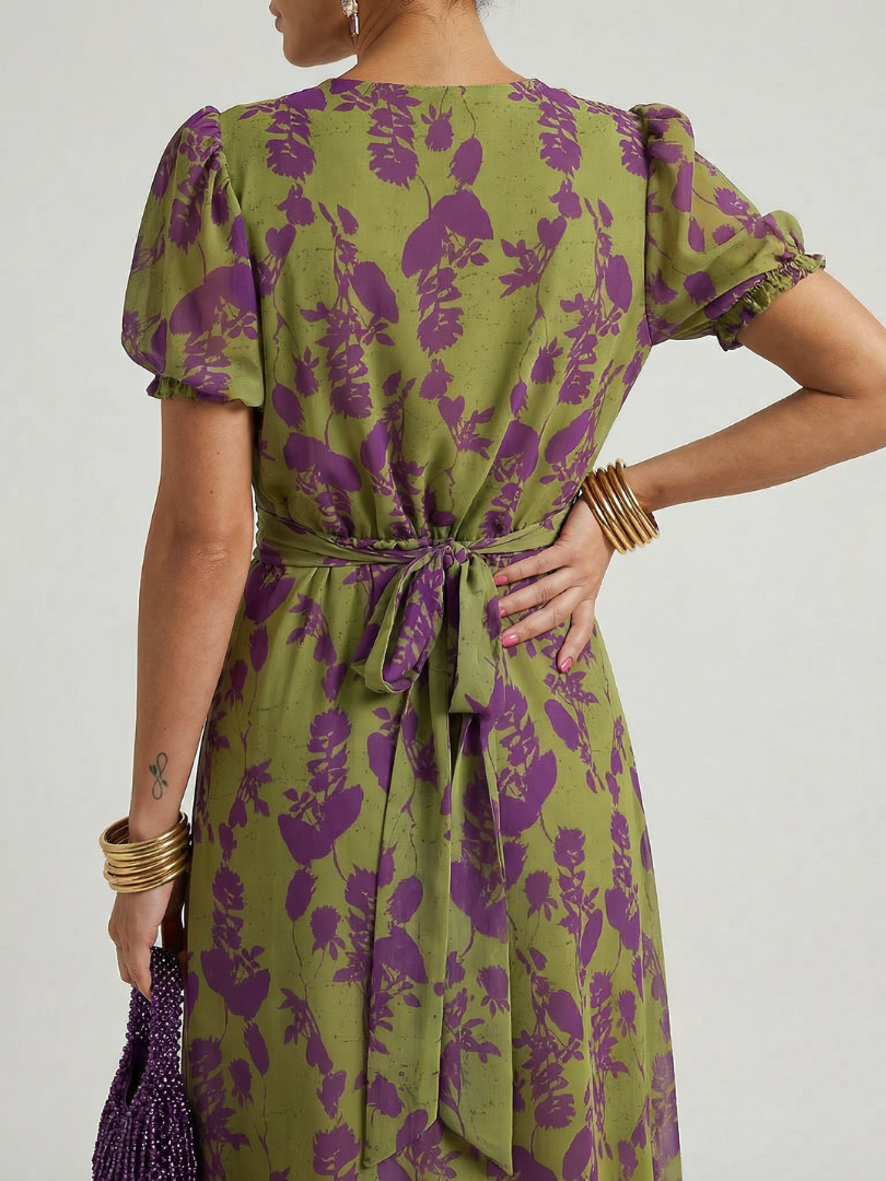Anaïs | Vestido Midi Floral Relajado