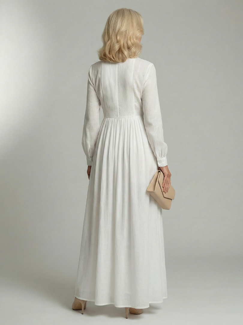Fátima | Vestido Maxi de Flujo Suave
