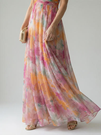 Ainhoa | Vestido Maxi de Envuelto Suave