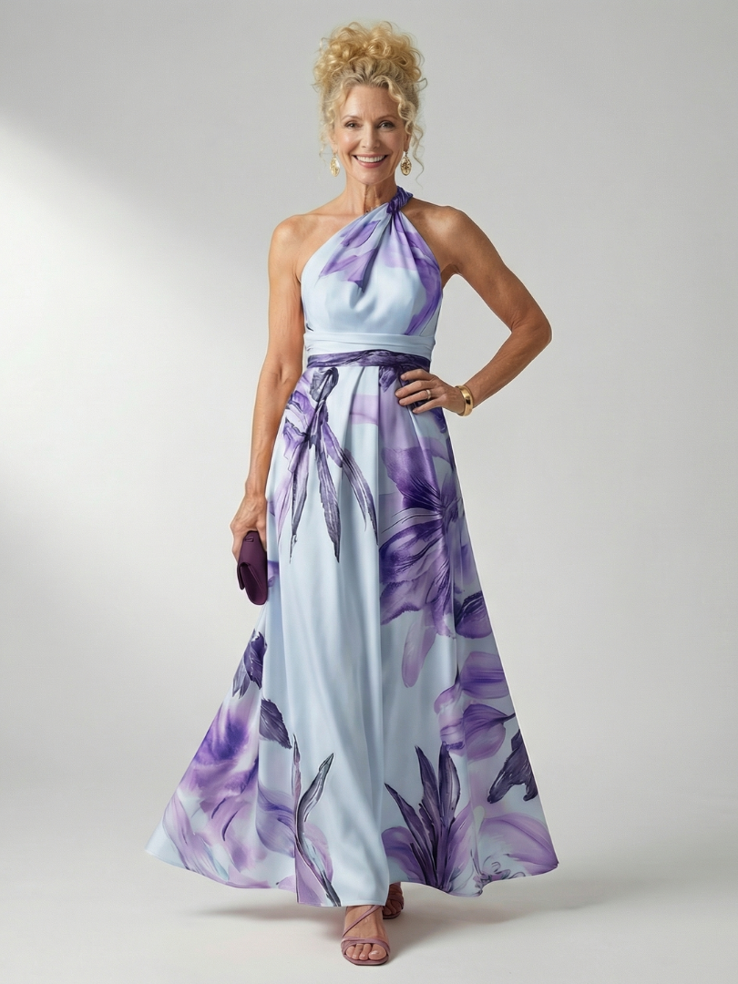 Bárbara | Vestido Maxi Floral Ligero
