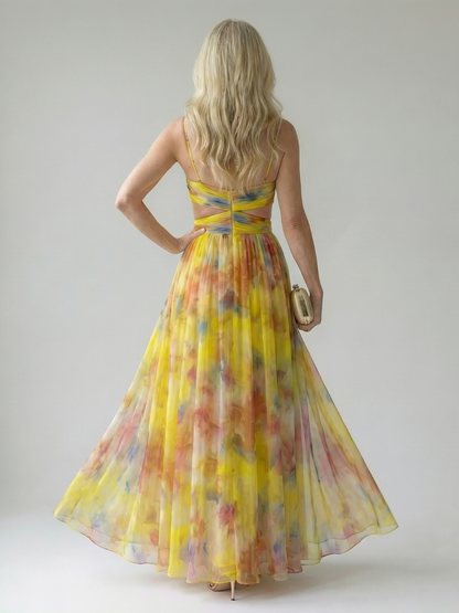 Ainhoa | Vestido Maxi de Envuelto Suave