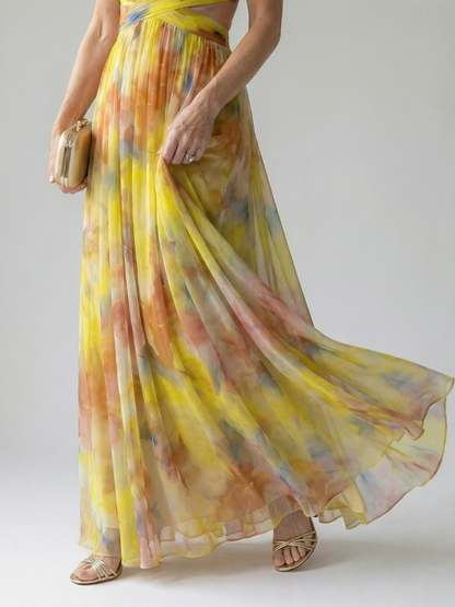 Ainhoa | Vestido Maxi de Envuelto Suave