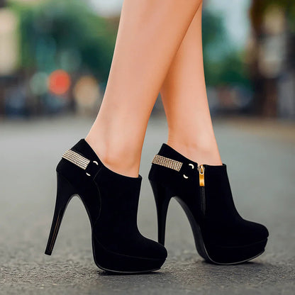 Botas de Terciopelo Aurora Bell