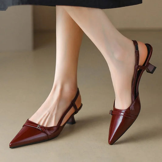 Elvor Elegantes Tacones de Gatito