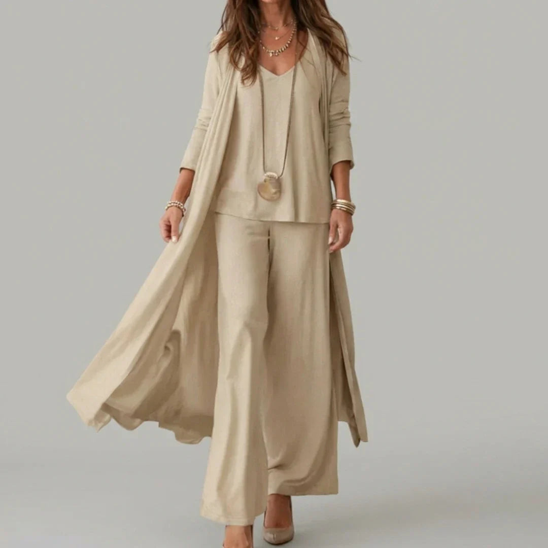 Racquel | Conjunto elegante de 3 piezas
